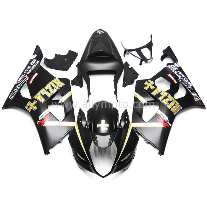 0350 Fairing Suzuki GSXR1000 K3 03 04 Fitings Rizla Black 0350 Fairing Suzuki GSXR1000 K3 03 04 Fitings Rizla Black